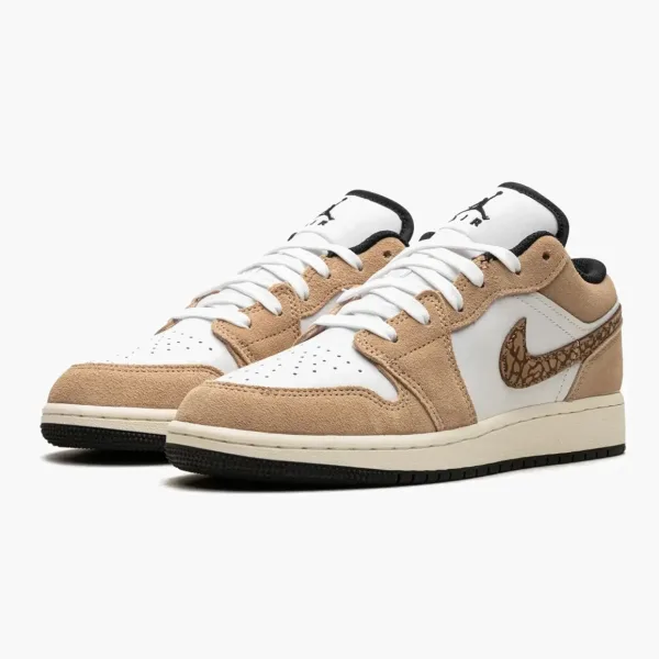 Air Jordan 1 Low SE GS Brown Elephant