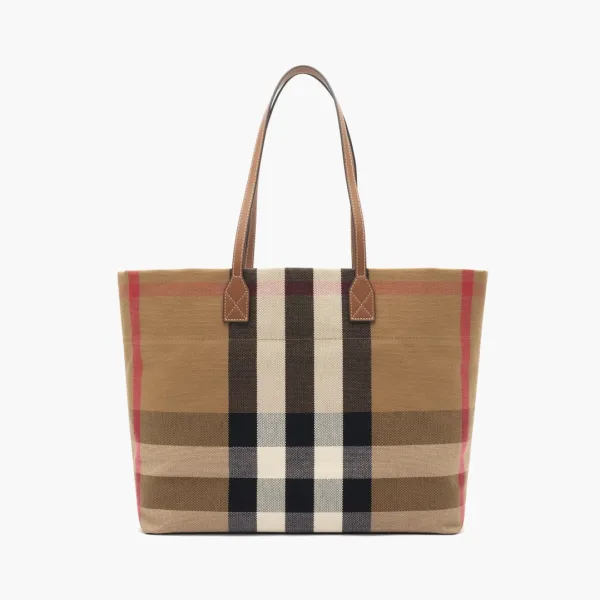 Burberry Medium London Tote Taupe Brown