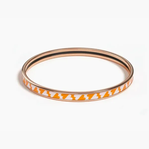 Hermes Bracelet Harnais de Cœur Orange