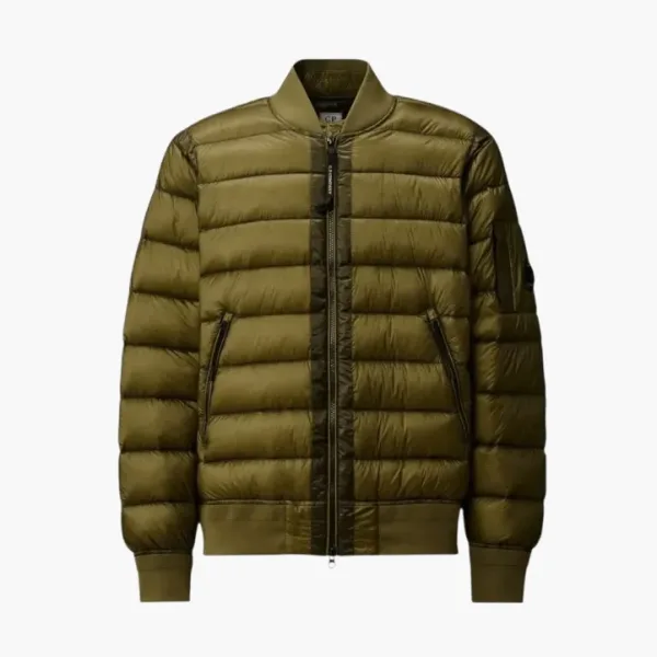 C.P. Company DD-Shell Bomber Down Jacket Green