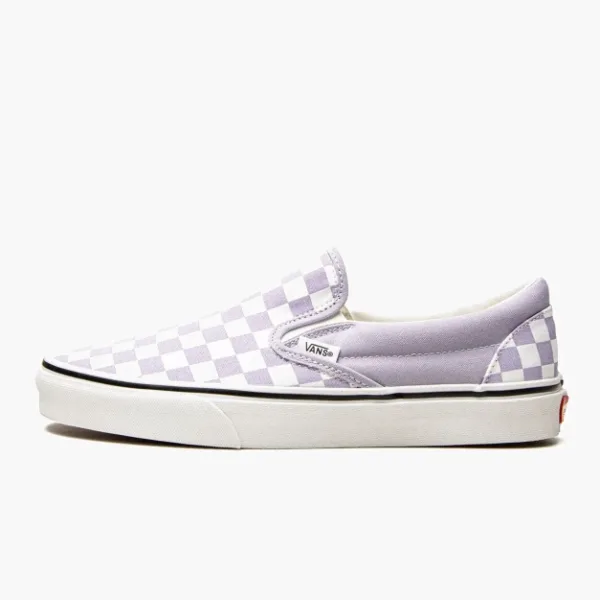 Vans Classic Slip-on Checkerboard Lilac