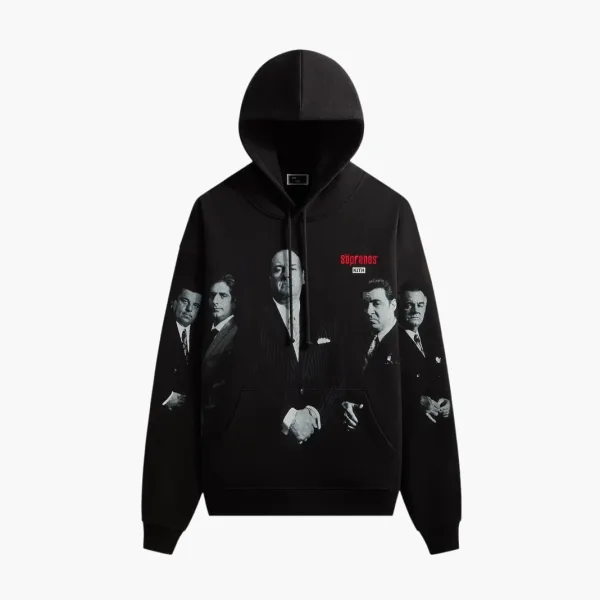 Kith x The Sopranos Arched Character Nelson Hoodie Black