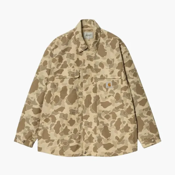 Carhartt WIP SS25 Liam Jacket Desert Duck Camo