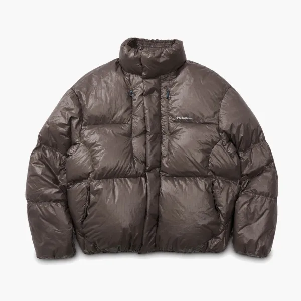 Nothomme Monterest Stand Collar Down Jacket Amber Brown