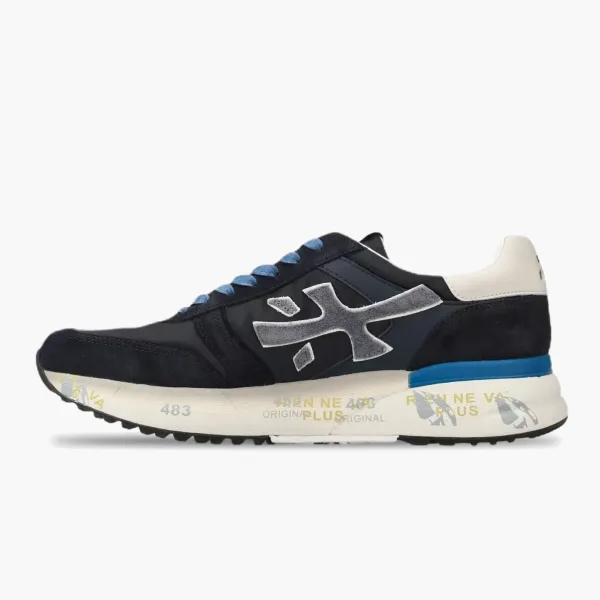 Premiata Sneaker Blau Herren Blue