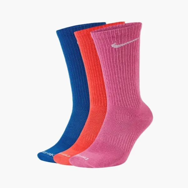 Nike Everyday High Crew Socks 3 Pairs Multicolor