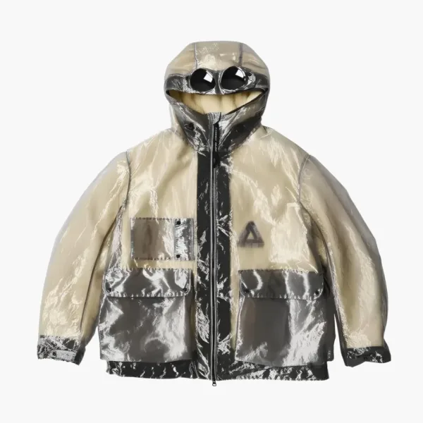 PALACE X C.P. Company Klear Achronic Anorak Silver