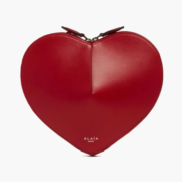 Alaia Le Coeur Bag Red