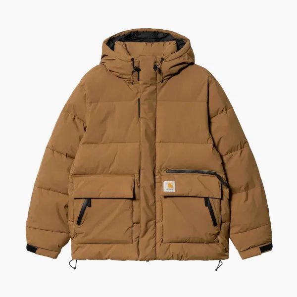 Carhartt WIP Munro Puffer Jacket Hamilton Brown    