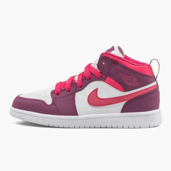 Air Jordan 1 Mid PS True Berry / Pink Rush Kids