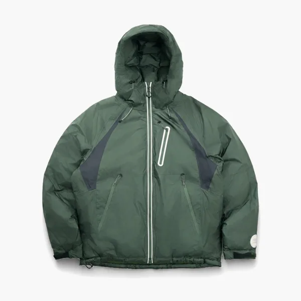Nothomme Monterest Hooded Duck Down Jacket Forest Green