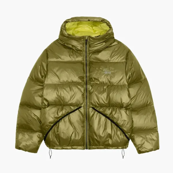 Stussy Down Parka Micro Ripstop Olive