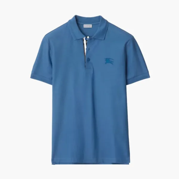 Burberry Cotton Polo Shirt  Pool