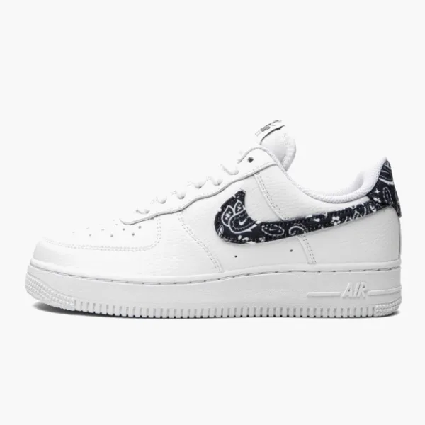 Nike Air Force 1 Low '07 Essential WMNS White Black Paisley