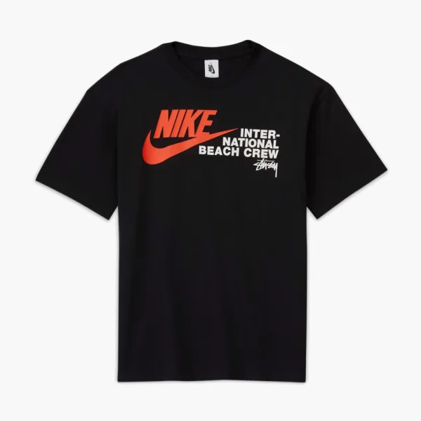 Nike x Stussy International Beach Crew Tee Black