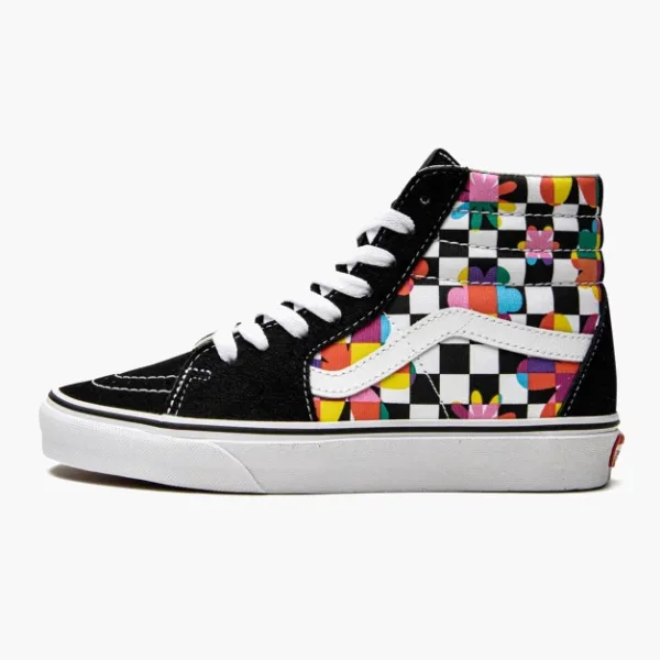 Vans Sk8-hi Floral Checkerboard