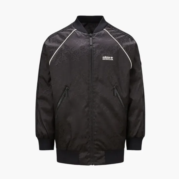 Moncler x Adidas Originals Seelos Bomber Jacket in Black