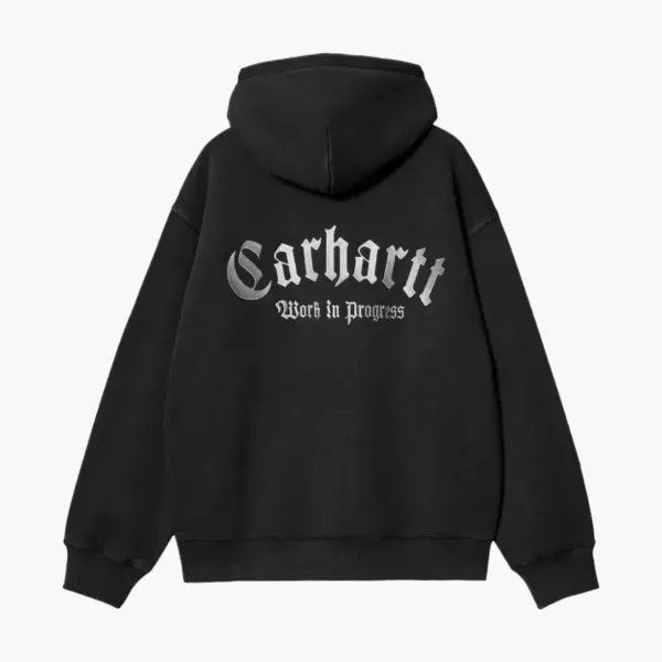 Carhartt WIP FW23 Hooded Onyx Script Sweatshirt