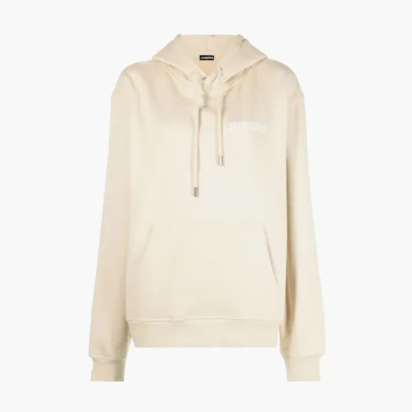 Jacquemus Le Sweatshirt Hooded Sweatshirt Light Beige