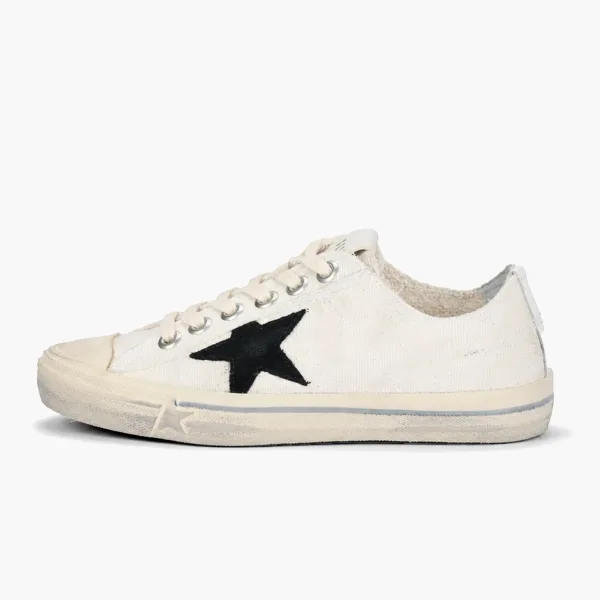 Golden Goose V-Star WMNS Ecru Black