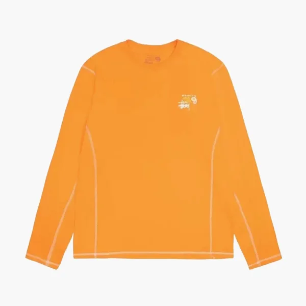 Stussy x Mountain Hardwear Long Sleeve T-Shirt Alpine Orange