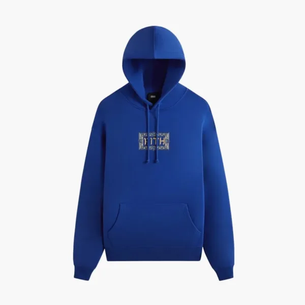 KITH Treats Hanukkah Hebrew Logo Williams Iii Hoodie Current