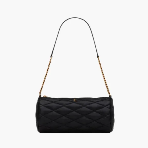 Saint Laurent Medium Sade Tube Bag Black