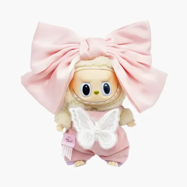 Pop Mart Labubu The Monsters Butterfly Bean Beans (Soymilk)