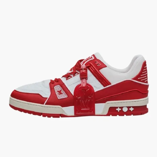 Louis Vuitton Trainer Red White