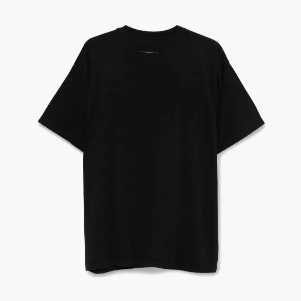 MM6 Maison Margiela Signature Logo T-Shirt Black