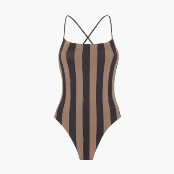 Fendi Swimsuit Brown