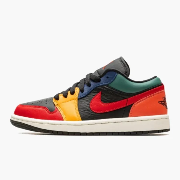 Air Jordan 1 Low SE WMNS Black Multi-color