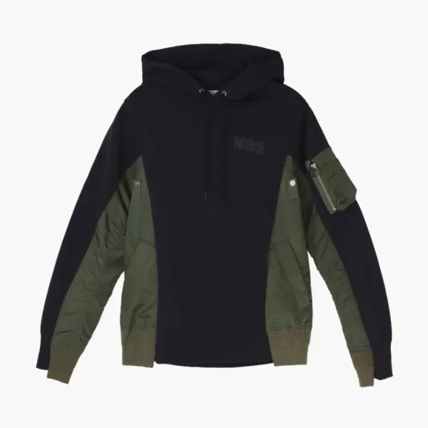 Nike X Sacai Hoodie Navy