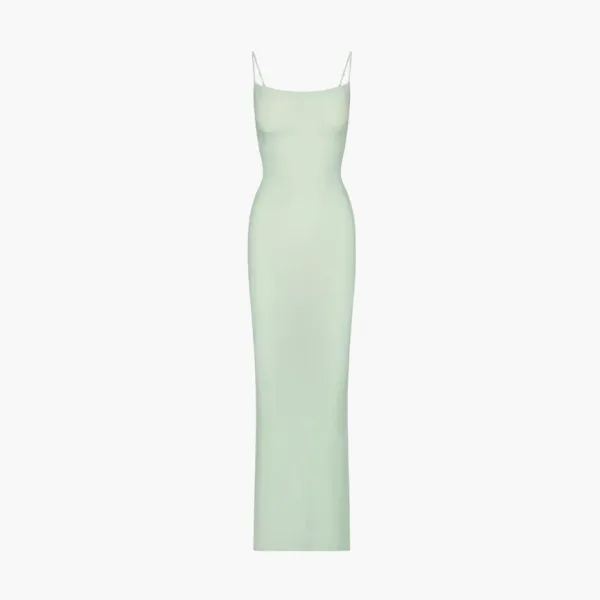 SKIMS Soft Lounge Long Slip Dress Green