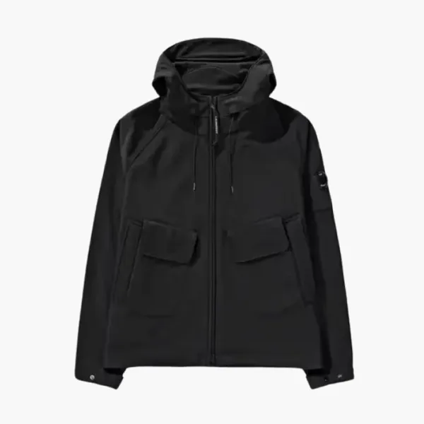 C.P. Company Shell-R Hooded Jacket Black