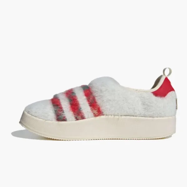 Adidas Puffylette White Red