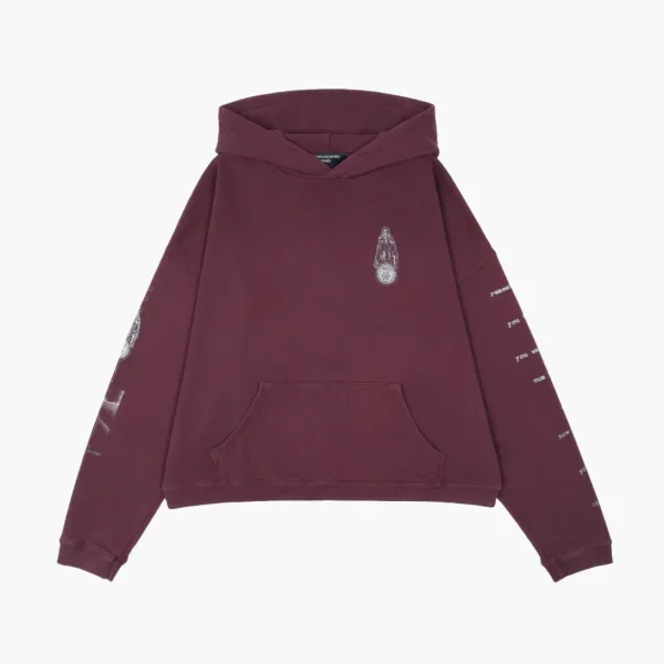 Enfants Riches Deprimes Remember When Hoodie Burgundy