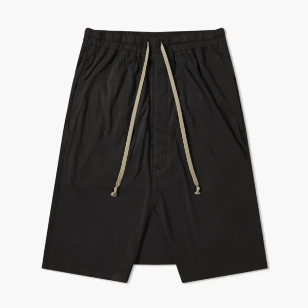 Rick Owens Drkshdw Drawstring Pod Short Black