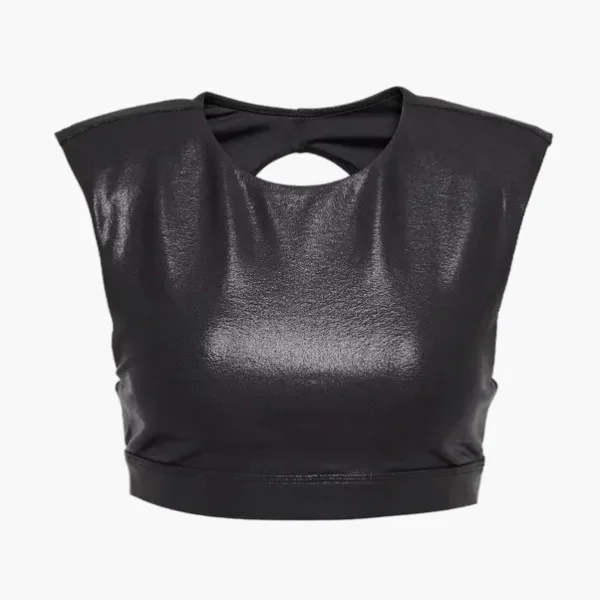 Alo Yoga Super Shine Flash Bra Black