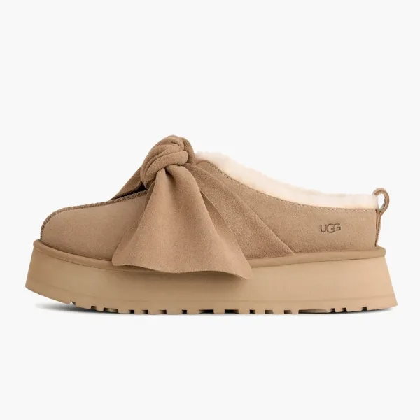 UGG Platform Slip-On Bow Slipper WMNS Sand