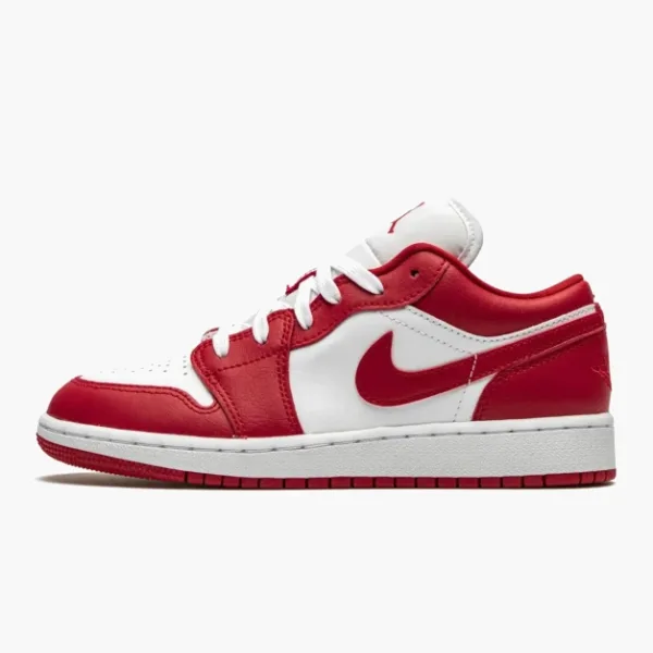 Air Jordan 1 Low GS Gym Red / White