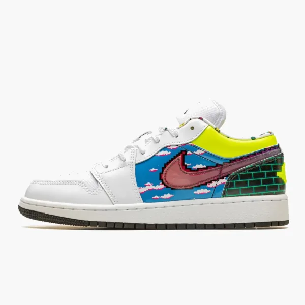 Air Jordan 1 Low GS Old School Gaming