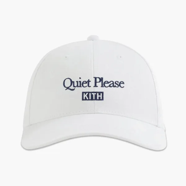 Kith x Wilson Twill Aaron Cap White