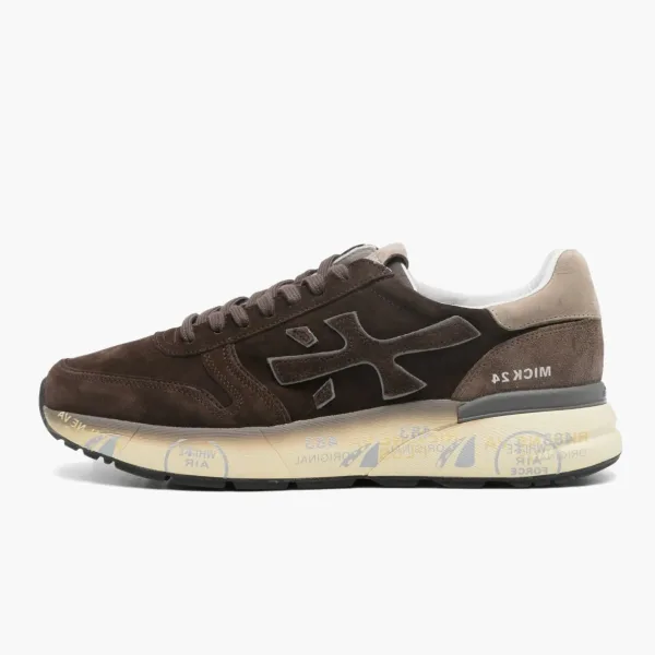 Premiata Mick Sneakers With Inserts Brown