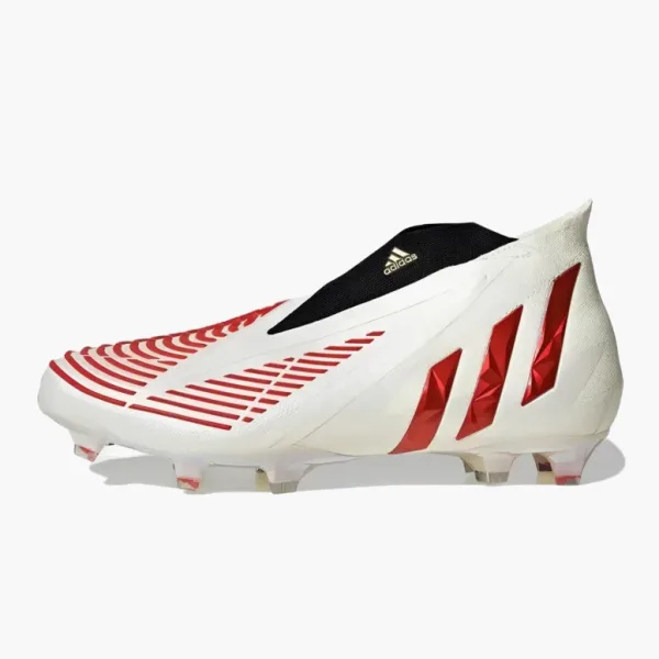 Adidas Predator Edge + Fg White Hi-res Red