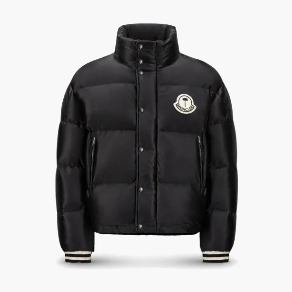 Moncler x Palm Angels Keon Short Down Jacket Black