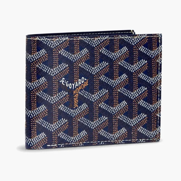 Goyard Victoire Wallet Navy Blue