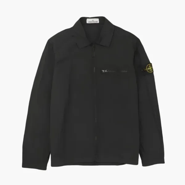 Stone Island Nylon Metal Overshirt Black