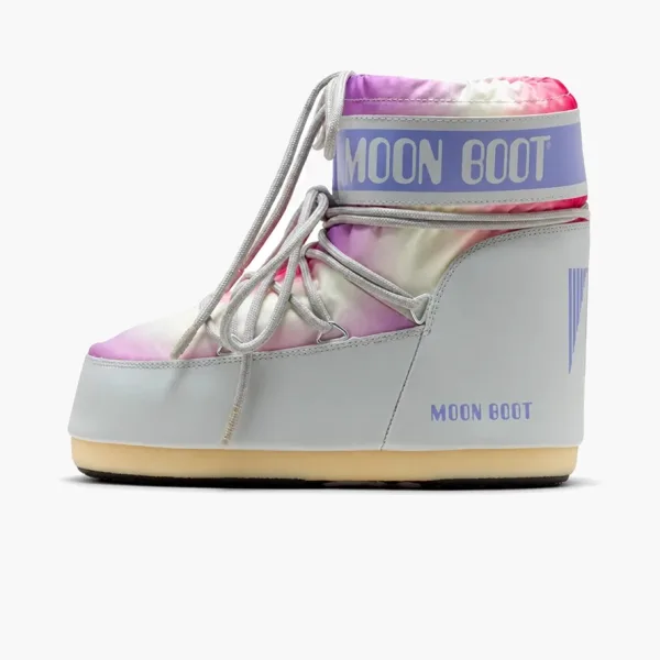Moon Boot Icon Low Tie Dye Grey