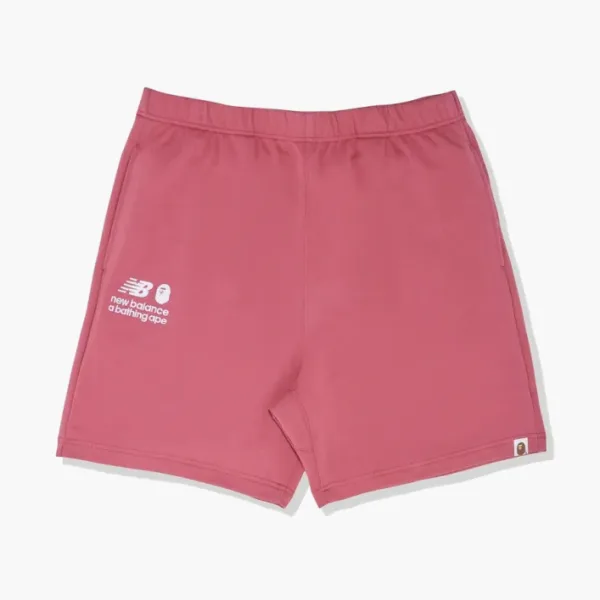 A Bathing Ape x New Balance Relaxed Fit Shorts Red